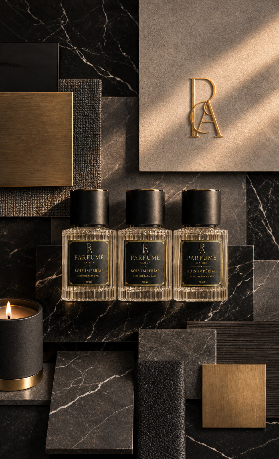 Coleção masculina Bois Impérial Parfumé Maison